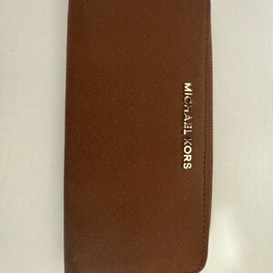 Michael Kors Brown Key & Card Holder